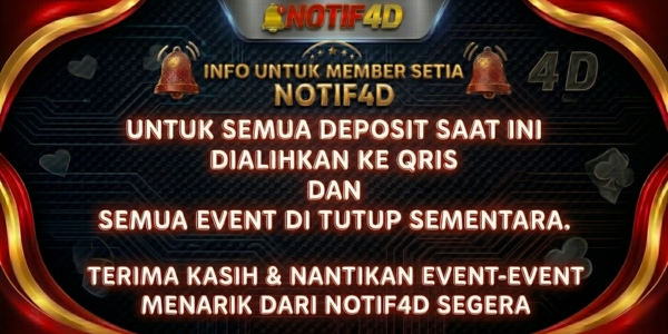 Bonus Begadang Notif4D